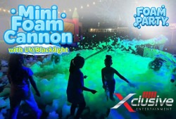 Foam Party Mini Foam Cannon with UV/Blacklight