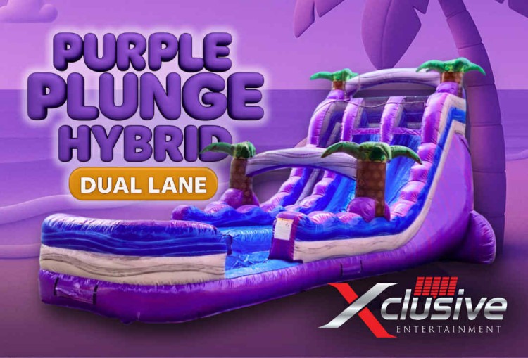 Purple Plunge Hybrid (Dual Lane)