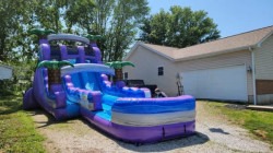 Purple20Plunge20Dual20Lane20Waterslide20Bounce20House20rent 1 Purple Plunge Hybrid (Dual Lane)